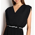 Miniatyrbillede 5 af 5: Armani Exchange Ærmeløs Kjole 6rya09_yn3pz Sort S Kvinde