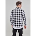 Miniatyrbillede 4 af 8: Urban Classics Basic Flannelskjorte Sort S Mand
