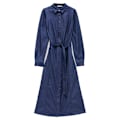 Miniatyrbillede 1 af 2: Salsa Jeans 21008896 Langærmet Midi-kjole Blå S Kvinde