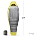 Miniatyrbillede 3 af 10: Sea To Summit Sovepose Gnist W-9°c  Regular / Right Zipper