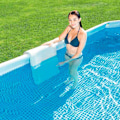 Miniatyrbild 3 av 5: Intex Poolstol För Hopfällbara Pooler Vit