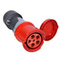 Miniatyrbillede 1 af 2: Mennekes Power Top Xtra 63a Ip44 400v 5 Stænger Kvinde Prop