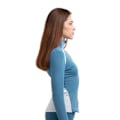 Miniatyrbillede 5 af 7: Drop Shot Halv Lynlå Sweatshirt Frida Blå S Kvinde