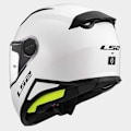 Miniatyrbillede 4 af 6: Ls2 Ff812 Kid Solid Fullface-hjelm Hvid M