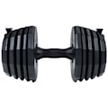 Miniatyrbillede 3 af 3: Gymstick Quick-lock Dumbbell 22.5kg Sort 22.5 kg