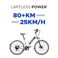Pikkukuva 7 / 7: Emotorad Plymouth Sähköpyörä  One Size / 470Wh