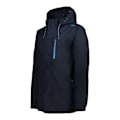 Miniatyrbillede 3 af 3: Cmp 30x9727 Rain Zip Hood With Ventilation Rain Zip Hood With Ventilation Jakke Blå 4XL Mand