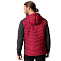 Miniatyrbillede 2 af 7: Vaude Elope Hybrid Jakke Rød,Sort S Mand