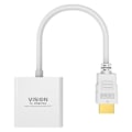 Miniatyrbillede 3 af 4: Vision Adapter Techconnect Hdmi-vga M/f 23 Cm Hvid