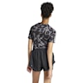 Miniatyrbillede 2 af 5: Adidas Kortærmet T-shirt Own The Run Excite Aop Sort XS Kvinde