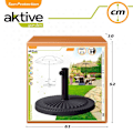 Pikkukuva 7 / 7: Aktive Pohja Sateenvarjo Polyresin Circular 38-48 Mm Musta 49 x 33 cm
