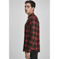 Miniatyrbillede 4 af 8: Urban Classics Flanell Skjorte 6 Sort M Mand