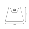 Miniatyrbillede 3 af 6: Creative Cables Smoky Ghost Line Forsænket Kegle Led Pære 6w 1900k