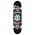 Miniatyrbillede 4 af 4: Element Skateboard Hatched Red Blue Sort