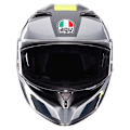 Miniatyrbillede 3 af 8: Agv K3 Fullface-hjelm Grå 2XL