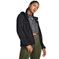 Miniatyrbillede 1 af 5: Under Armour Sweatshirt Med Fuld Lynlås Essential Swacket Sort XS Kvinde