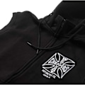 Miniatyrbillede 3 af 3: West Coast Choppers Og Atx Sweatshirt Med Lynlås Sort S Mand