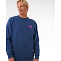 Miniatyrbillede 4 af 6: Rip Curl Wetsuit Icon Sweatshirt Blå L Mand