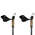 Miniatyrbillede 5 af 9: Powerslide Polakker Nordic Skating Carbon Sort 130-170 cm