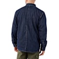 Miniatyrbillede 2 af 2: Carhartt Denimjakke Med Afslappet Pasform Snap Front Grå XL