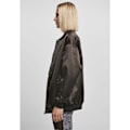 Miniatyrbillede 3 af 5: Urban Classics Bomberjakke Oversized Satin Sort S Kvinde