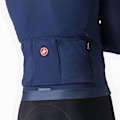 Pikkukuva 4 / 6: Castelli Espresso Thermal Pitkähihainen Trikoo Sininen XL Mies