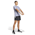 Pikkukuva 1 / 2: Adidas Own The Run 3 Stripes Lyhythihainen T-paita  M / Regular Mies