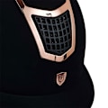 Miniatyrbillede 4 af 6: Equestro Hjelm Modello Eclipse Plain Velvet (3 Padding)  56-58 cm