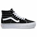 Miniatyrbillede 3 af 5: Vans Trænere Sk8-hi Platform 2.0 Sort EU 36 Mand
