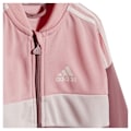 Miniatyrbild 5 av 7: Adidas Tiberio 3 Stripes Colorblock Shiny Träningsdräkt Rosa 6-9 Months Pojke