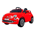 Pikkukuva 1 / 5: Tachan Red Radio Control License Fiat 500 6v Punainen 3-6 Years