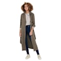Miniatyrbillede 5 af 7: Only Frakke Line X Long Brun XL Kvinde