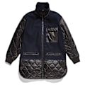 Miniatyrbillede 3 af 7: G-star Jakke Long Teddy Quilted Liner Blå L Kvinde