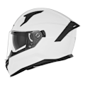 Miniatyrbillede 1 af 3: Nox Helmets N401 Fullface-hjelm Hvid M