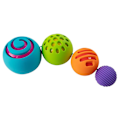 Miniatyrbillede 2 af 3: Fat Brain Toys Teksturerede Redebolde Oombee Ball