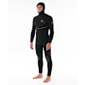 Miniatyrbillede 5 af 6: Rip Curl Fbomb Fusion 4 Mm Langærmet Neopren-dragt Med Hætte Og Lynlås Foran  XL