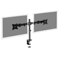 Miniatyrbillede 2 af 3: Digitus Universal Dual Monitor Stand With Clamp Mount Sort Max 16 kg