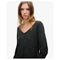 Pikkukuva 3 / 4: Superdry W6012097a Pitkähihainen T-paita Musta M Nainen