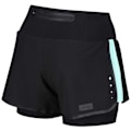 Pikkukuva 4 / 5: Zone3 Shortsit Housut Rx3 Compression 2 In 1 Musta L Nainen