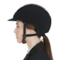 Miniatyrbillede 5 af 6: Equestro Hjelm Modello Eclipse Plain Velvet (3 Padding)  56-58 cm