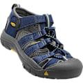 Miniatyrbillede 1 af 9: Keen Ungdoms Sandaler Newport H2 Blå,Sort EU 34