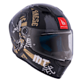 Miniatyrbillede 3 af 9: Mt Helmets Stinger 2 Krt Fullface-hjelm  M