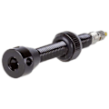 Miniatyrbillede 1 af 5: Ahooh Ventiler Tech Presta Sort 46 mm