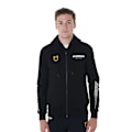 Miniatyrbillede 1 af 4: Equestro Scuderia Collection Sweatshirt Med Lynlås Sort S Mand
