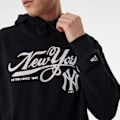 Miniatyrbillede 3 af 6: New Era Hættetrøje New York Yankees Mlb Retro Graphic Sort XL Mand