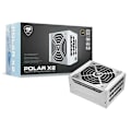 Miniatyrbillede 4 af 4: Cougar Modulær Strømforsyning Polar X2 80 Plus Platinum 1200w Søvfarvet