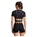 Pikkukuva 2 / 7: Adidas Lyhythihainen T-paita Tf Print Cro T Musta L Nainen