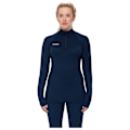 Pikkukuva 1 / 6: Mammut Trift Half Zip Pitkähihainen T-paita Sininen XS Nainen
