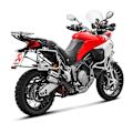 Pikkukuva 3 / 5: Akrapovic Äänenvaimennin Slip On Line Titanium&carbon Multistrada 950/1200 17-18 Ref:s-d9so10-hifft Musta,Hopeinen