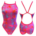 Miniatyrbillede 2 af 2: Turbo Badedragt Splash Rosa 2XL Kvinde